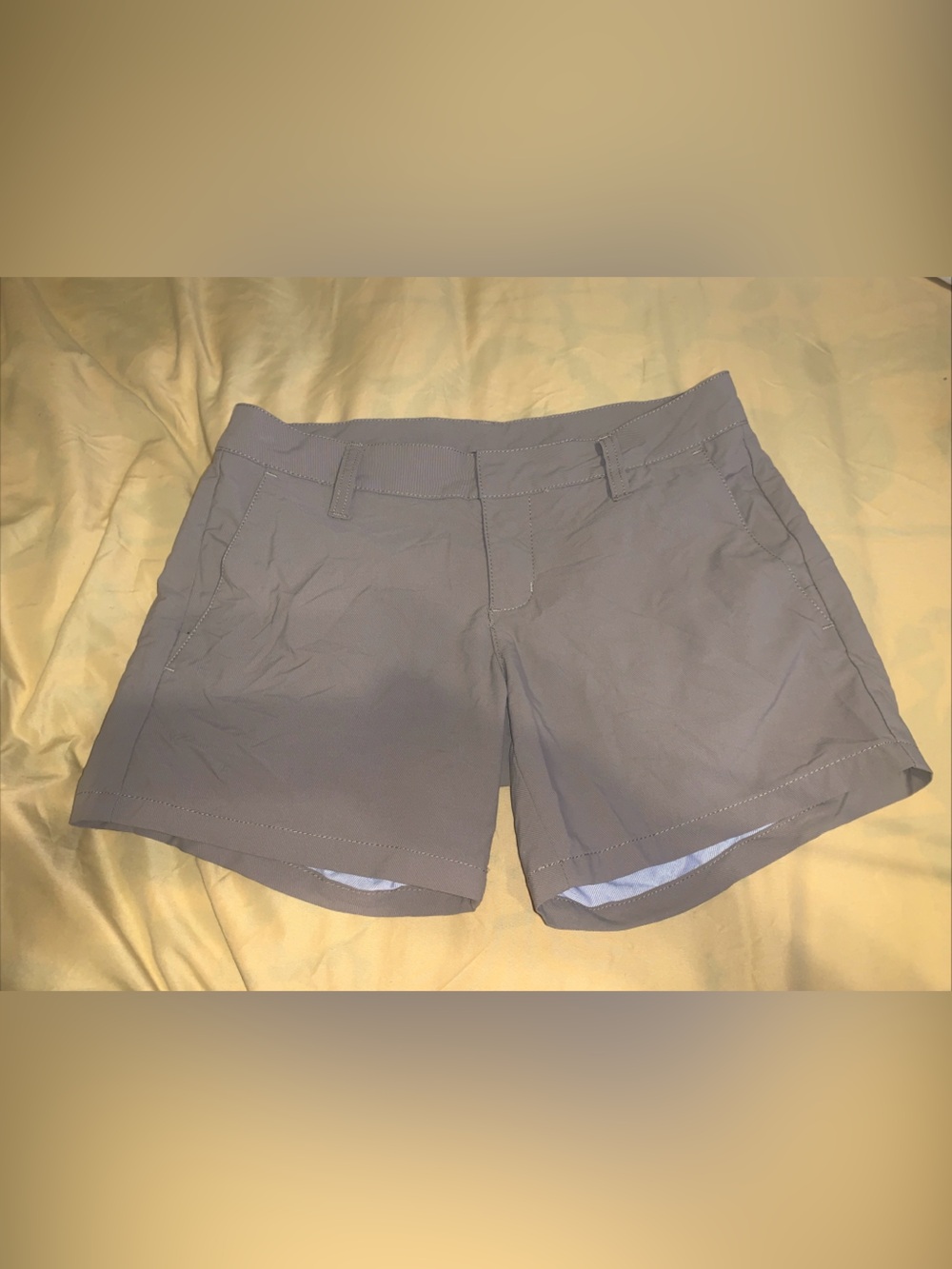 Hurley Women's Brown Mid-Rise Bermuda Shorts